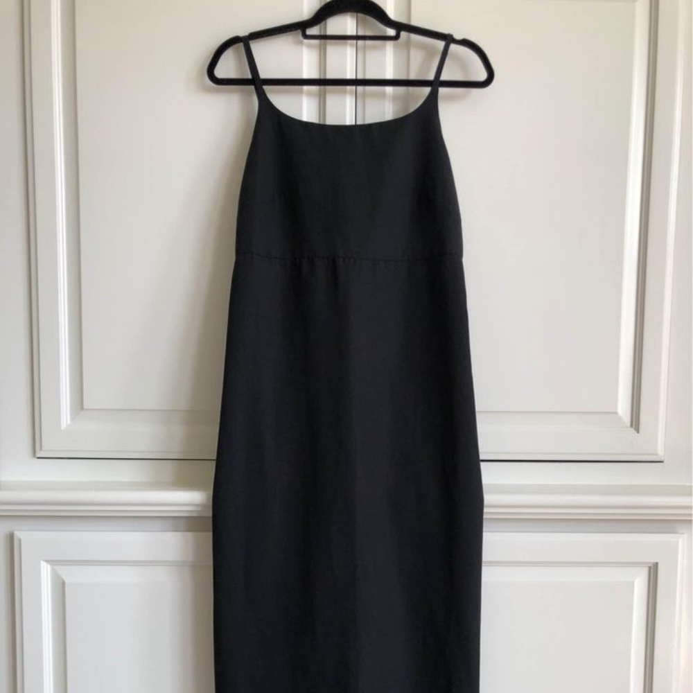 Vintage 90s GAP Black Sleeveless Dress